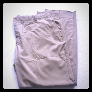 Men's Nike flex dri fit tan golf pants Sz 54
